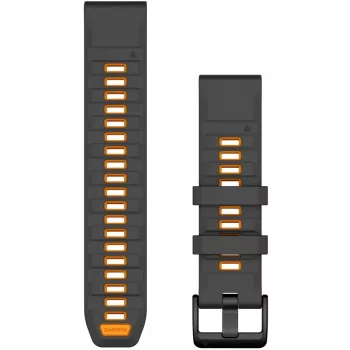 Correa Garmin QuickFit 010-13392-05 Graphite Naranja