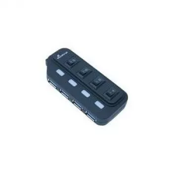 MediaRange MRCS504 - Hub - 4 x SuperSpeed USB3.0 - Sobremesa (MRCS505)