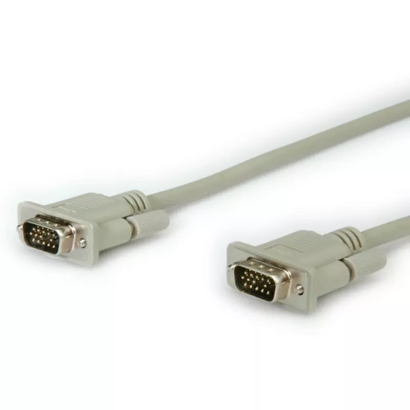 ROLINE Cable de conexión para monitor HD15 ST/ST 1,8m (11.01.6618)
