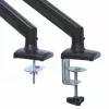 Soporte de mesa para monitor LED/LCD 13-27 ART UM-115 pistón de gas 2-6,5 kg negro