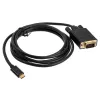 Cable adaptador USB Type-C VGA Akasa AK-CBCA17-18BK