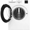 Lavadora BEKO BM3WFSU37013WW, 7 kg, clase energética A, 49,6 cm, 1000 rpm, motor inverter, Steam Cure