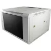 Armario rack ALLNET SMB6612 gris 33 kg, carcasa para servidor/red, armario compacto de suelo