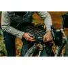 Morobbia Triangle Bag, cesta/bolsa de bicicleta (negra, bolsa de tubo superior 2 L)