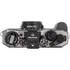 Pentax 17 cámara de película, negro/plateado