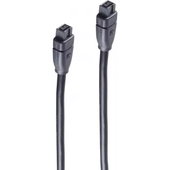 shiverpeaks BS77301 - FireWire 800 (IEEE 1394b) - 9 pines - 9 pines - negro - conector macho/conector macho - 800 Mbit/s (BS77301)