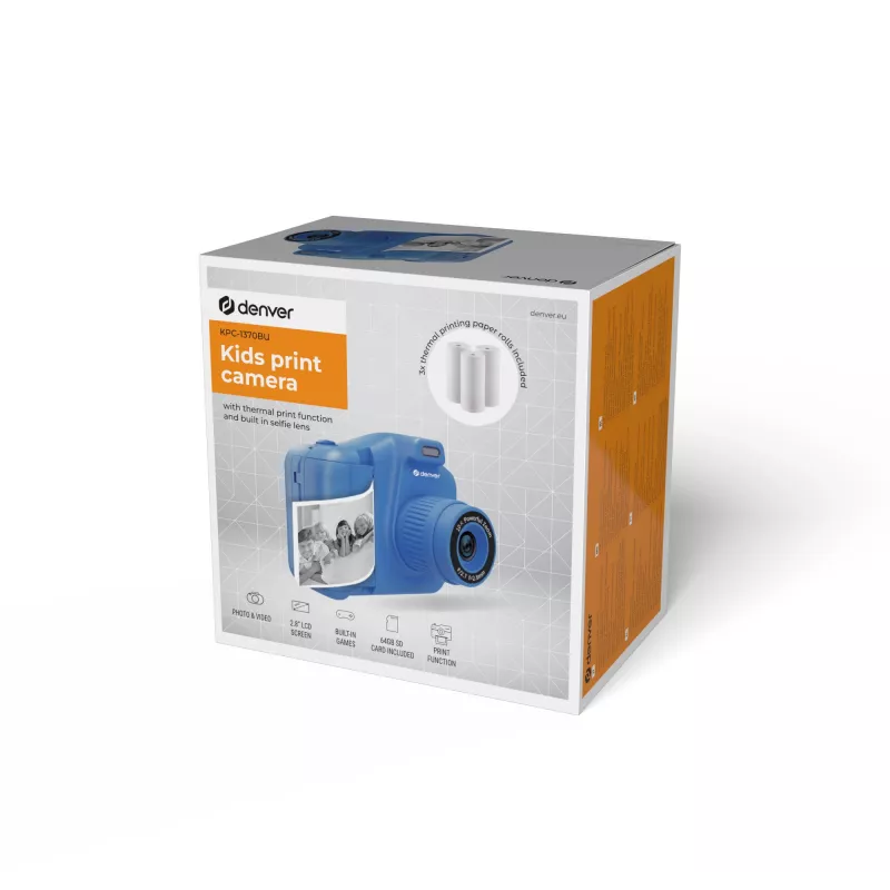 Cámara digital infantil Denver KPC-1370BU
