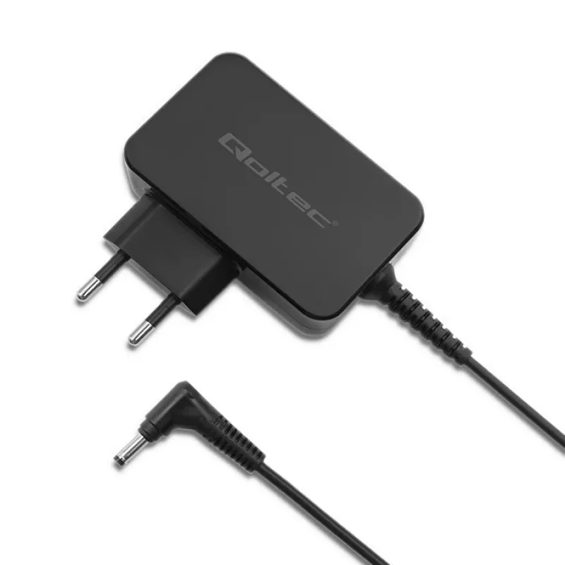 Qoltec 51026 fuente de alimentación/adaptador interior/exterior 65 W negro