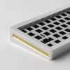 Carcasa para teclado gaming AKKO MonsGeek M7 VIA Barebone Kit plata — carcasa barebone para teclados mecánicos, compatible con firmware VIA