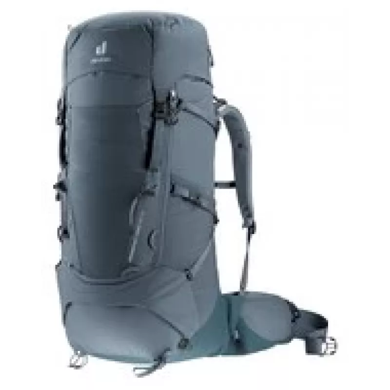 Mochila DEUTER Aircontact Core 50+10 graphite-shale — mochila de senderismo 50+10 L, resistente y ligera