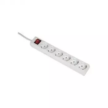 Protección contra sobretensiones Hama 00030533 blanca 6 tomas AC 230 V 3 m