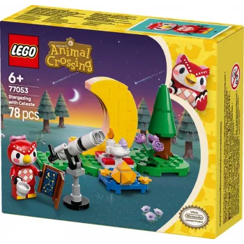 LEGO Animal Crossing Observación de estrellas con Eufemia Set 77053