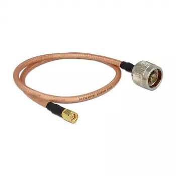 Cable coaxial RG-142 DeLOCK 88896 0,4 m SMA