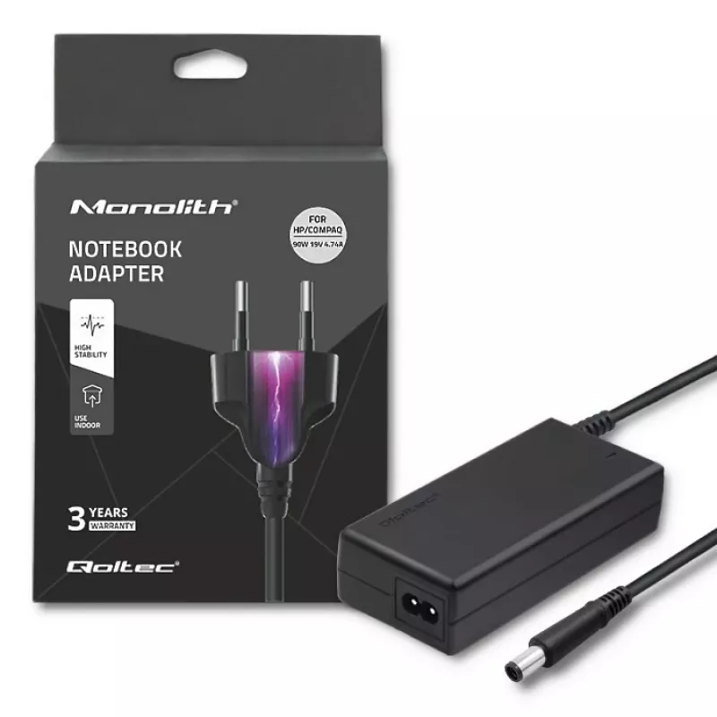 Fuente de alimentación Qoltec 50086 90W
