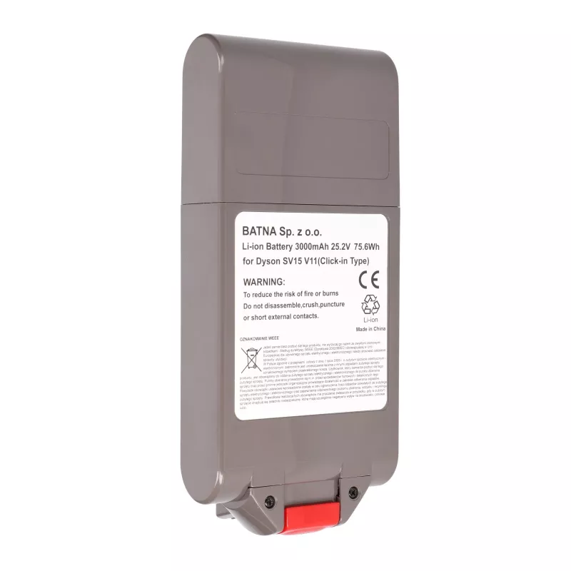Batería de repuesto para Dyson V11 25,2V 3000mAh de Extralink