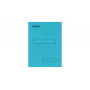Carpeta de documentos Esselte, A4, cartón 160 g/m², azul, con 2 solapas, 100% reciclable (721010)