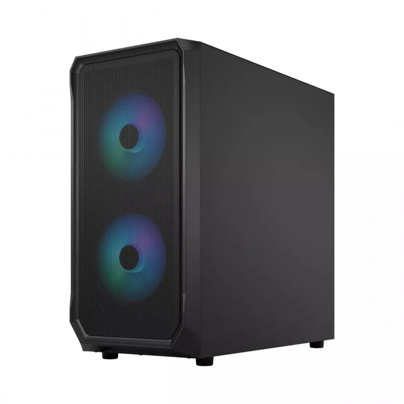 Caja PC Fractal Design Focus 2 RGB Tempered Glass Mid Tower ATX - negra