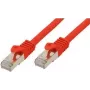 Cable de red shiverpeaks BASIC-S rojo 0,25 m Cat7 S/FTP