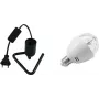 Set LED EUROLITE BC-1 RGB casquillo triangular, negro — set de iluminación LED con control RGB