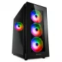 Sharkoon TG5 Pro RGB torre Midi negra