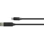 PYTHON 1.00m cable de datos USB-C PD conector USB C macho a incl. adaptador USB-A - adaptador - digital/datos - m (PY-USB002S)