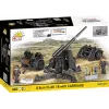 Set de construcción Cobi bloques 8,8-cm-Flak con remolque – 360 piezas