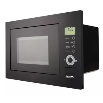 Microondas de encastre MPM-25-KMI-01 25 L 900 W negro