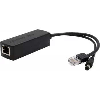 Splitter Ethernet PoE+ Exsys EX-60320 10/100Mbps 12V DC 2A