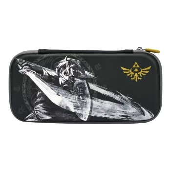 Power A NSCS0087-01, funda, Nintendo, negro, gris, blanco, fieltro, Nintendo Switch, Nintendo Switch Lite, resistente a arañazos