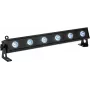 EUROLITE barra LED modelo LED BAR-6 QCL RGB+WW (MPN 51930389) — barra de iluminación escénica con RGB y blanco cálido