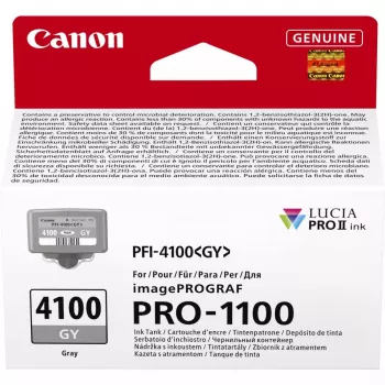 Cartucho de tinta Canon LUCIA PRO II 1 ud. original rendimiento estándar gris