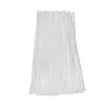 Set organizador de cables QOLTEC 52236 — 100 uds., blanco
