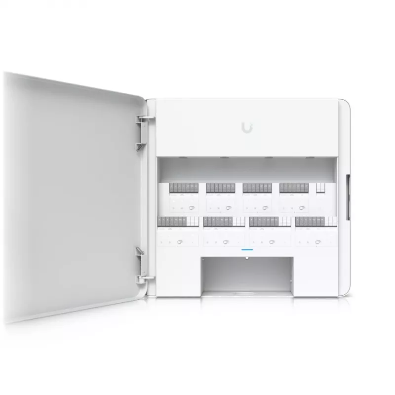 Controlador de puertas de seguridad Ubiquiti Enterprise Access Hub Armario 8 puertas Ethernet