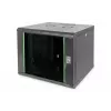 DIGITUS Professional Unique DN-19 09U-6/6-SW - armario - rack de red - apto para montaje en pared - negro, RAL 9005 - 9U - 48,3 cm (19) (DN-19 09U-6/6-SW)
