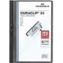 Durable DURACLIP 30. Color del producto: negro, transparente, material: PVC, capacidad máxima: 30 hojas (220001)