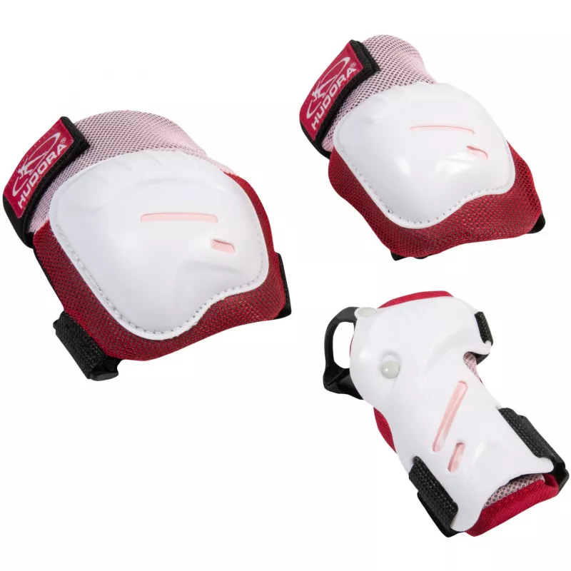 Set de protectores biomecánicos Comfort (rosa/blanco, talla M)