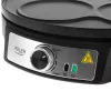 Adler AD 3093 Crepera eléctrica de doble cara 2 en 1, 1600 W, negro