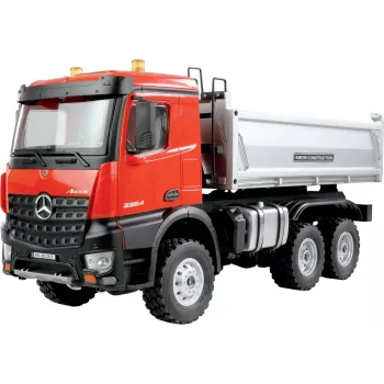 Amewi 22684 Mercedes-Benz Arocs Camión volquete 6x6 1:14 RTR, rojo