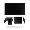Soporte de sobremesa ergonómico para monitor, máx. 25 kg