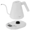 Hervidor metálico Adler AD 1349w 1,0 L pico largo, hervidor de cocina