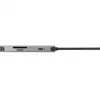 Dongle USB-C 7 en 1 Acer — USB 3.2 Gen 1 Type-C, 3x USB-A, HDMI, SD/MicroSD, 100W PD, plata