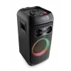 Altavoz de fiesta JVC XS-EP514B — altavoz portátil estéreo, 150W RMS, Bluetooth 5.0, TWS, batería de 4000mAh, karaoke, FM, negro
