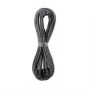 Cable CableMod C-Series Pro, variante A, 90°, de 16 pines a 2x 8 pines PCIe, carbon