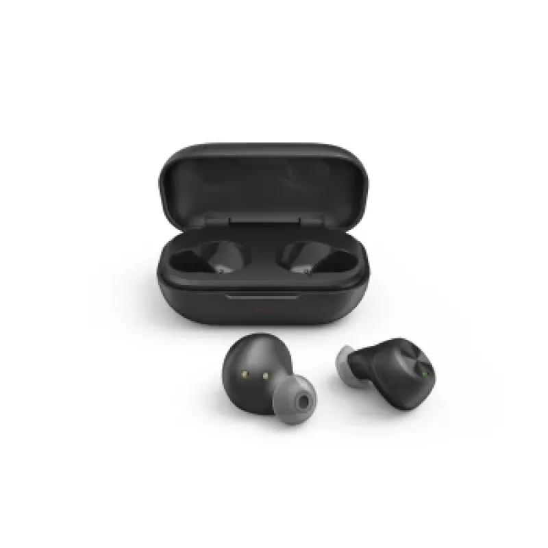 Hama WEAR7701BK auriculares inalámbricos in-ear llamadas/música Bluetooth negro