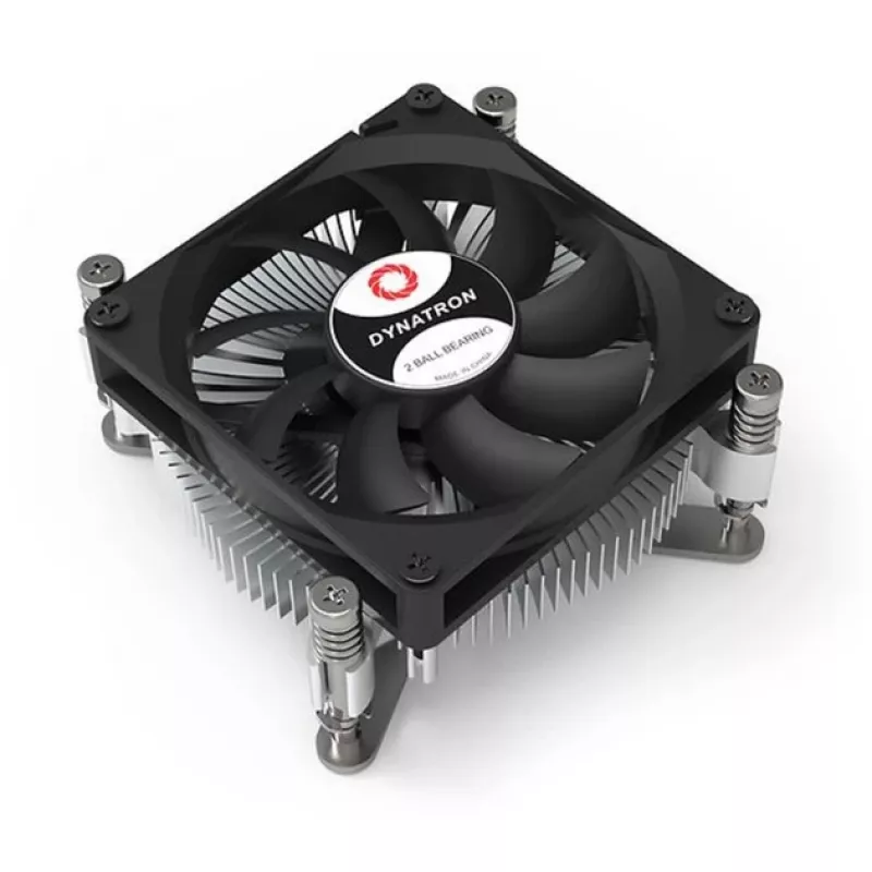 Ventilador de CPU Dynatron Z60 para LGA1851 LGA1700, carcasa de aluminio, ventilador de 80 mm