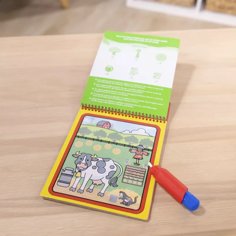 Water Wow Farm GML Malbuch — spinmaster libro de pintura con agua reutilizable para viaje