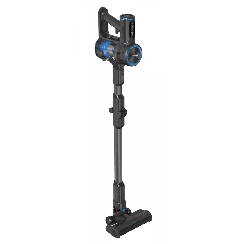Blaupunkt VCH801 aspirador escoba sin cable, 25,2 V, motor sin escobillas de 300 W, ciclónico sin bolsa de 0,5 l, HEPA, LED, negro