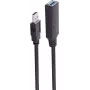 Cable USB ShiverPeaks BS13-39055 5 m USB 3.2 Gen 1 Negro