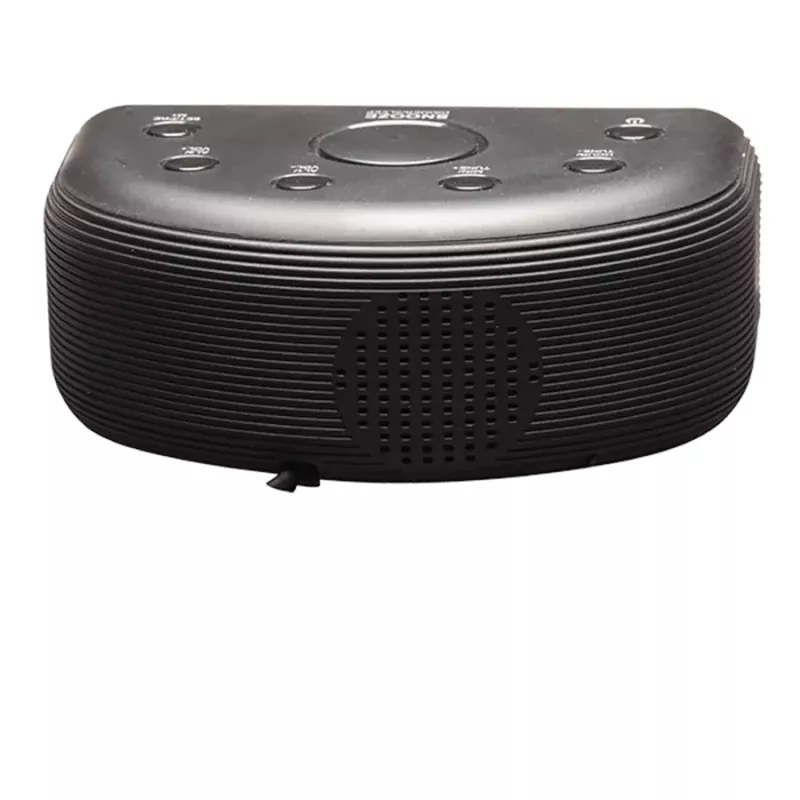 Radio FM analógica y digital Denver CR-430 con pantalla LED, negro