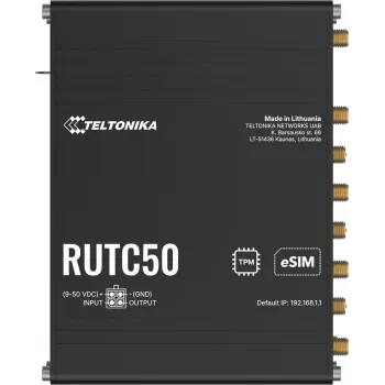 TELTONIKA NETWORKS RUTC50 V2 eSIM 5G/4G/LTE/3G router WiFi 6